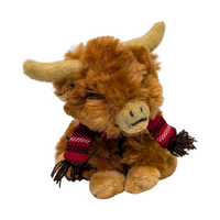 Hamish the Highland Cow Keyring