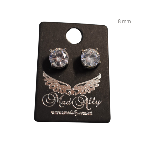 Magnetic Earrings; 8mm